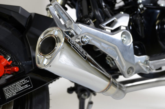 Brocks Performance Alien Head 2 Full System 12" Muffler for Honda Grom 2016-2021