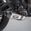 Yoshimura R-77 Full Exhaust Stainless with Stainless Muffler for Yamaha FZ07/MT07/2022+ R7