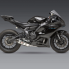 Yoshimura R-77 Full Exhaust Stainless with Stainless Muffler for Yamaha FZ07/MT07/2022+ R7