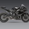 Yoshimura R-77 Full Exhaust Stainless with Carbon Muffler for Yamaha FZ07/MT07/2022+ R7