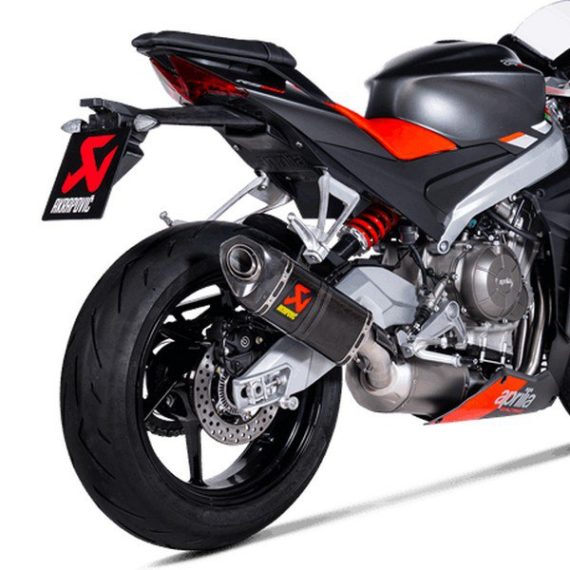image Akrapovic Stainless Steel Racing Line Exhaust System for Aprilia RS660/ Tuono 660