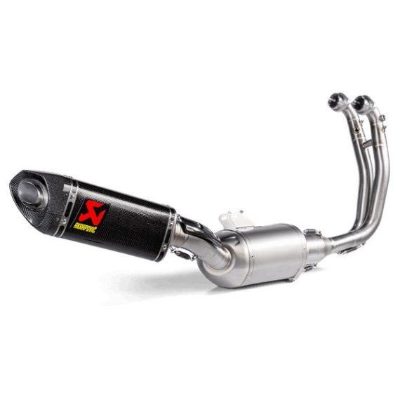 image Akrapovic Stainless Steel Racing Line Exhaust System for Aprilia RS660/ Tuono 660