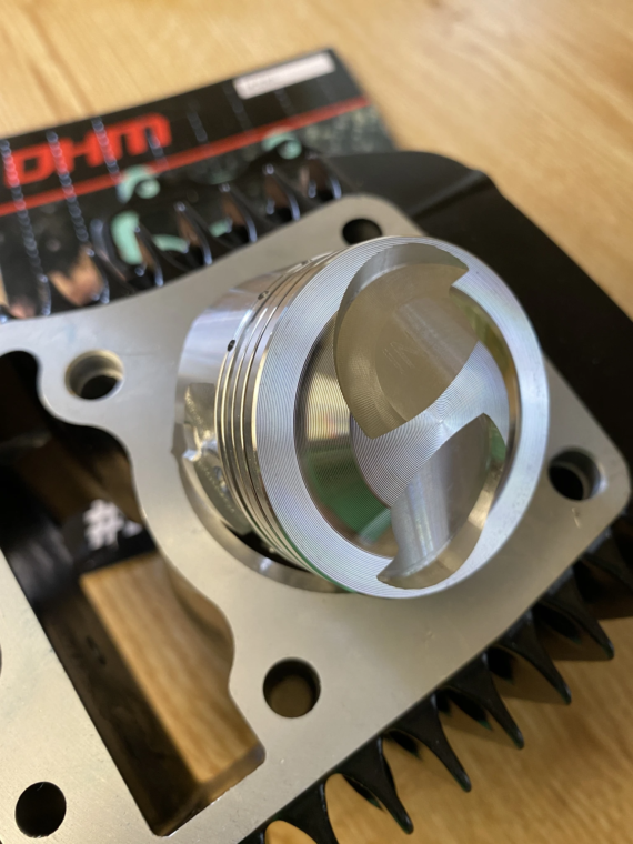 DHM High Compression Stock Bore Piston (Gen 2) for Honda Grom 2014-2021