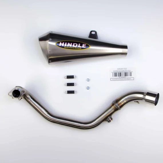 Hindle Evo Megaphone Full Exhaust for 2017-2021 Honda Grom (4 MUFFLER COLOR OPTIONS)