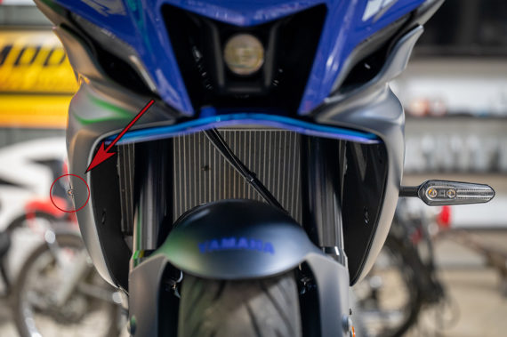 MNNTHBX 2022+ Yamaha R7 Signal mounts for Optional Yoshimura Micro LED integrated signals
