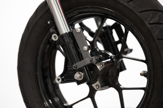 Grom Fork Guards w/ Brackets - Black or White