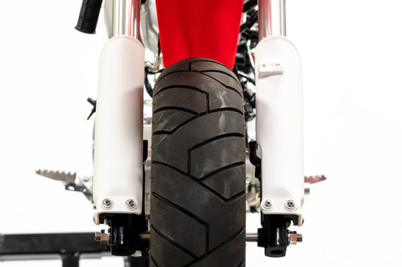 Grom Fork Guards w/ Brackets - Black or White