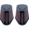 DNA Stage 3 Dual Intake System - 2022+ Honda Monkey (BLACK or BILLET Airfilter End Cap Color Options)