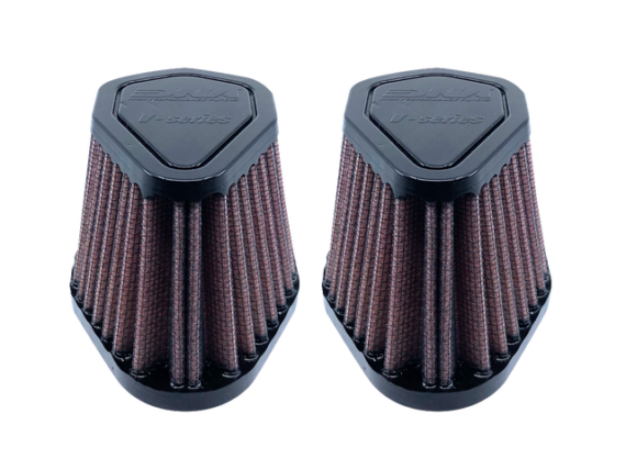 DNA Stage 3 Dual Intake System - 2022+ Honda Monkey (BLACK or BILLET Airfilter End Cap Color Options)