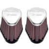 DNA Stage 3 Dual Intake System - 2022+ Honda Monkey (BLACK or BILLET Airfilter End Cap Color Options)