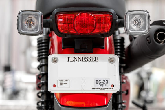 Honda Trail 125 Plate Mount
