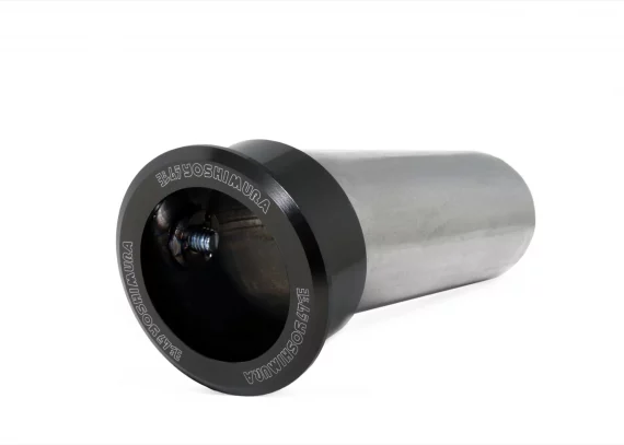 YOSHIMURA RACE MINI RS-2 WORKS FINISH STAINLESS FULL SYSTEM WITH CARBON MUFFLER - HONDA NAVI