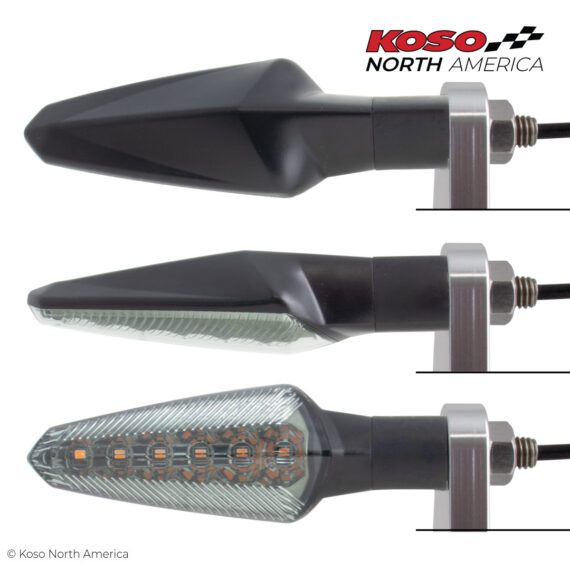 KOSO Nuovo Led Indicator Lights – Smoke Lens