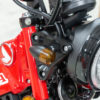 MNNTHBX Machined delrin front signal mounts with aluminum LED marker lights and resistors for your Honda Trail 125