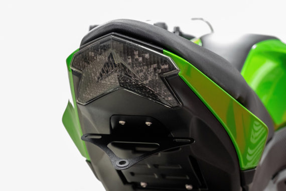 Blaster X Integrated Smoked Tail Light & Signals Kawasaki Z125