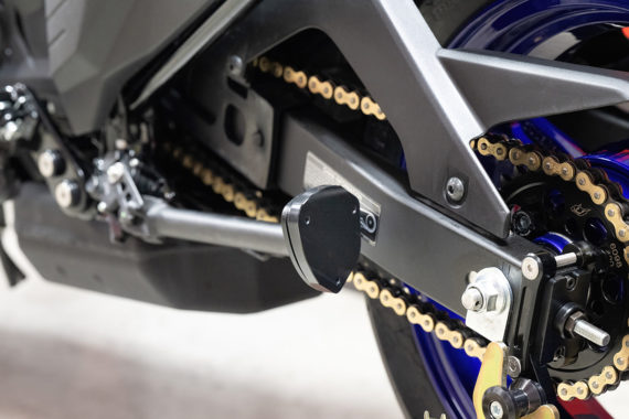 MNNTHBX Oversized Kickstand Pad for Kawasaki Z125