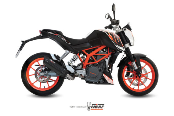 image Mivv Suono Black Stainless Or Stainless System for 2013-2016 KTM 390 Duke