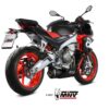 Mivv Exhaust Delta Race Black for Aprilia RS660/ Tuna 660