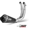 Mivv Exhaust Delta Race Black for Aprilia RS660/Tuono 660