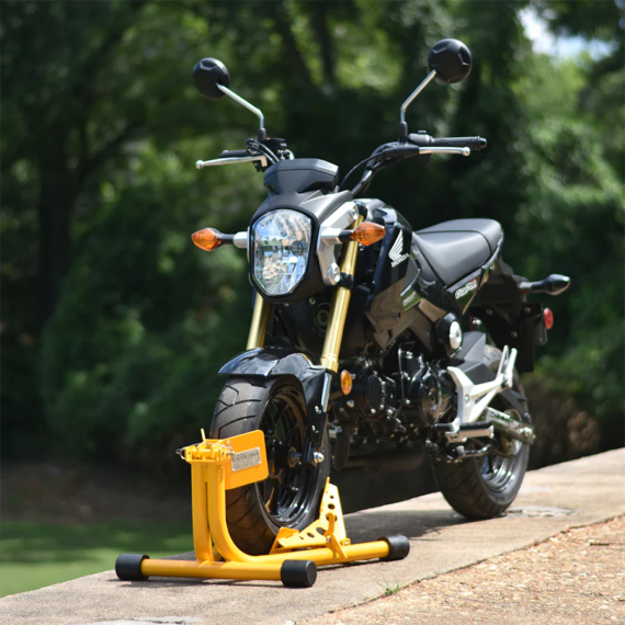 Baxley Wheel Chock - Small Bore Bikes - 7 COLOR OPTIONS