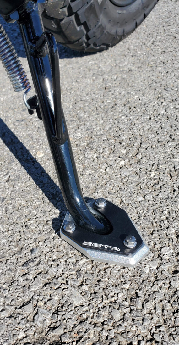 Zeta Wide Kickstand Pad - KAWASAKI Z125