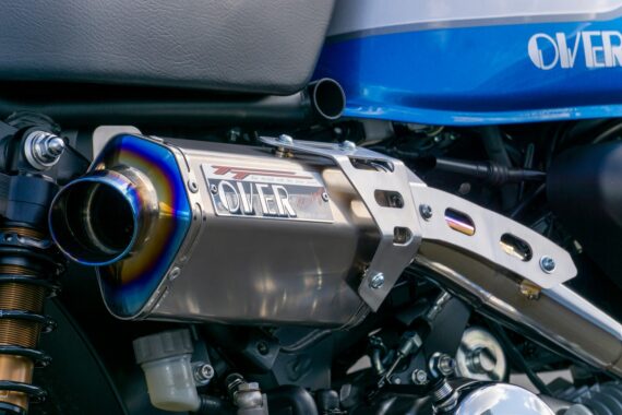 OVER RACING TT - Formula Full Titanium Exhaust w/ Titanium 02 Bung - Honda Monkey (PRE ORDER)