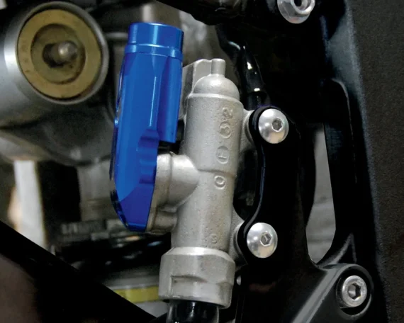 PSR Rear Brake Integrated Reservoir Fluid Holder- Honda Dax- (5 COLOR OPTIONS)