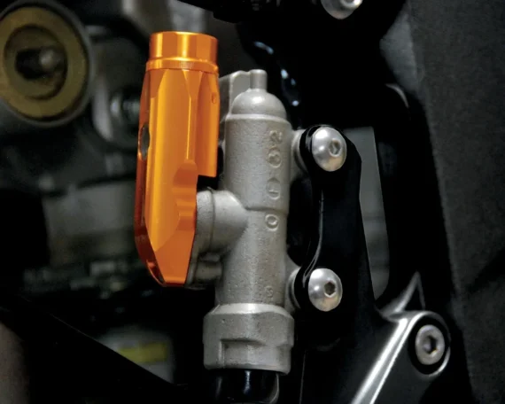 PSR Rear Brake Integrated Reservoir Fluid Holder- Honda Dax- (5 COLOR OPTIONS)