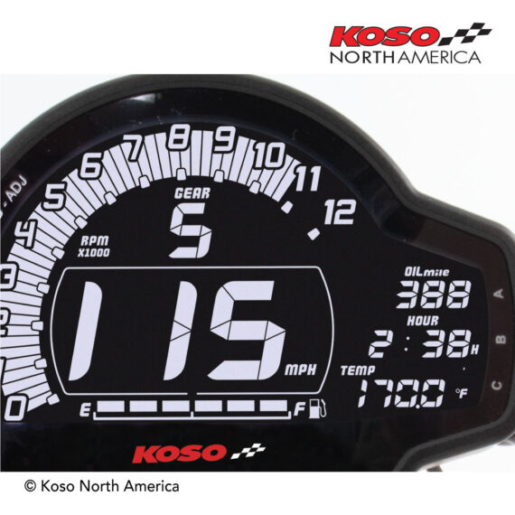 KOSO Multifunction Plug & Play Meter for 2013-2021 Honda Grom