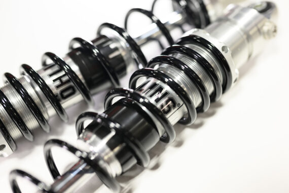 Ohlins HO919 Rear Shocks for Honda Monkey (BLACK OR YELLOW SPRINGS AVAILABLE)