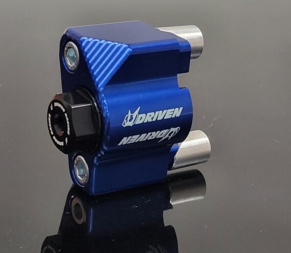 DRIVEN RACING CAPTIVE AXLE BLOCKS - Honda GROM - (Available in 4 colors)
