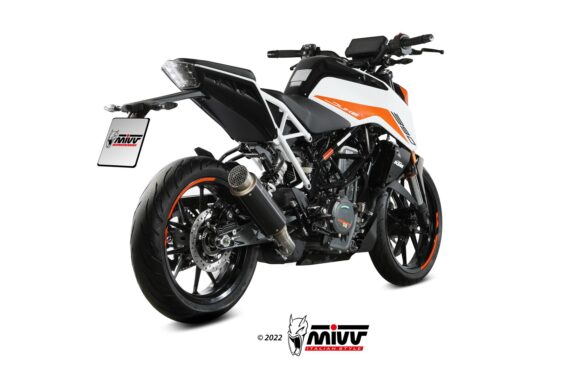 KTM 125/390 DUKE 2021-2023 MIVV SLIP-ON GP PRO BLACK