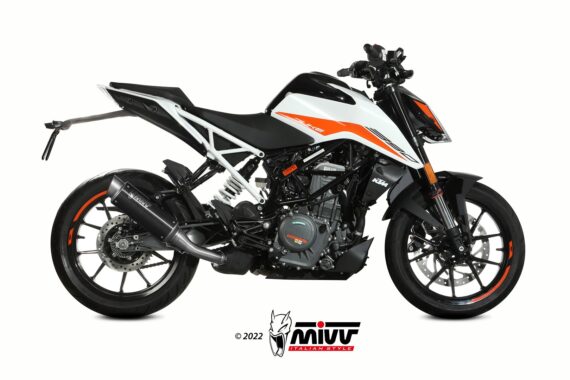 KTM 125/390 DUKE 2021-2023 MIVV SLIP-ON GP PRO BLACK