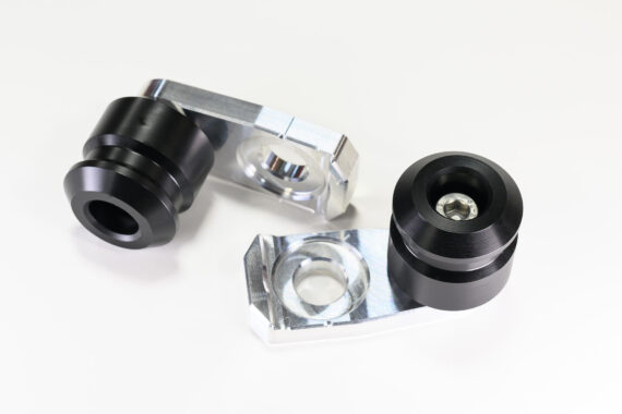 MNNTHBX Billet Chain adjuster blocks with slider / spools for YCF SM125/155/190