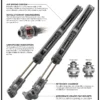 Racing Bros. Air Strike Forks "Black"