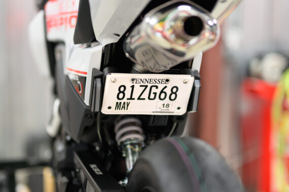 MNNTHBX Carbon Fender Eliminator with Signals for CFmoto Papio SS / CL