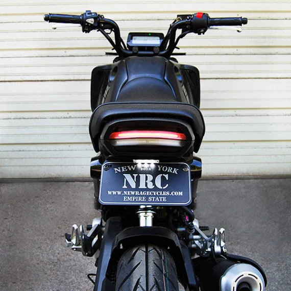 NEW RAGE CYCLES FENDER ELIMINATOR & LED TAIL LIGHT-SIGNALS - GROM