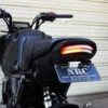 NEW RAGE CYCLES FENDER ELIMINATOR & LED TAIL LIGHT-SIGNALS - GROM