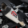 Yoshimura AT2 STAINLESS SLIP-ON EXHAUST, W/ STAINLESS MUFFLER for CFMoto 450 SS/NK 2024+