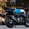 Yoshimura AT2 STAINLESS SLIP-ON EXHAUST, W/ STAINLESS MUFFLER for CFMoto 450 SS/NK 2024+