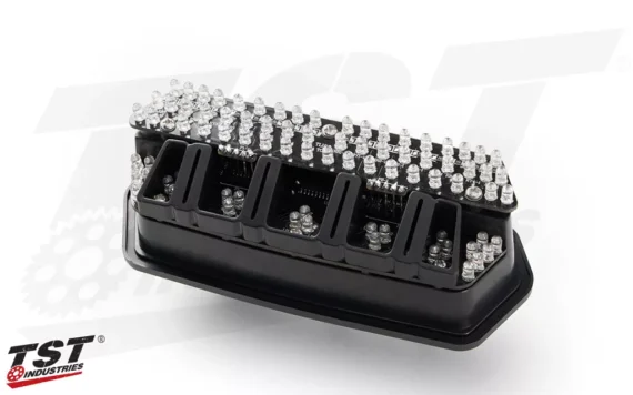 TST Industries Programmable & Sequential LED Integrated Tail Light for Honda Grom 2022+ - SMOKE LENS-(21HGINT)