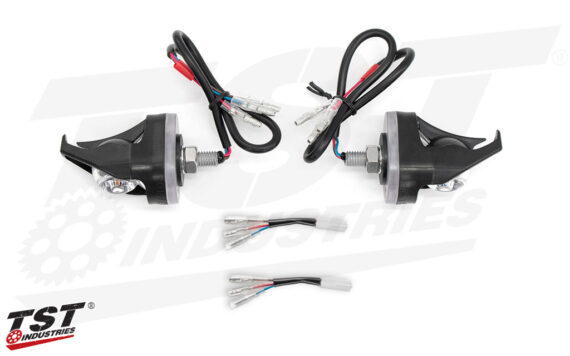 TST INDUSTRIES MECH-EVO Front LED Turn Signals for Honda Grom - FLY08W