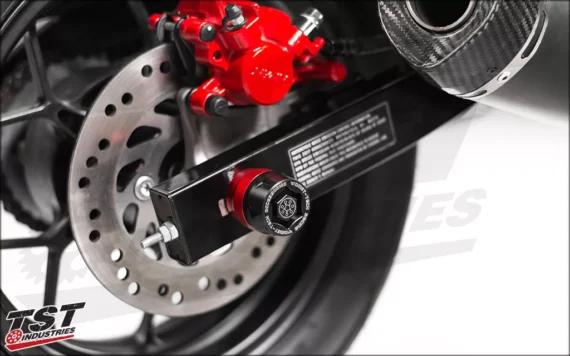 TST Industries(SILVER, RED or BLACK) Front or Rear Axle Slider Kit
