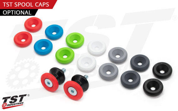 TST Industries Spooled Captive Chain Adjusters for Honda Grom (21HGCCA)