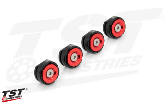 TST Industries Undertail Anodized Washer Hardware Kit for Honda Grom 2022+ (4 COLORS) - 21HGUTA