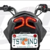 TST Industries LED Integrated Smoked Tail Light/Signals for 2017+ Kawasaki Z125