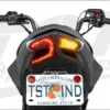 TST Industries LED Integrated Smoked Tail Light/Signals for 2017+ Kawasaki Z125