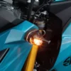 TST Industries MECH-GTR Front LED Turn Signals for Kawasaki Z125 PRO 2017+ (FLY05C)