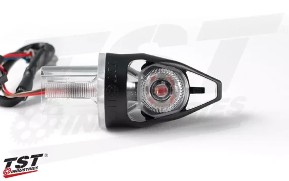 TST Industries MECH-GTR Front LED Turn Signals for Kawasaki Z125 PRO 2017+ (FLY05C)