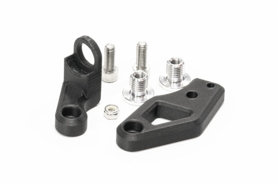 GJH_3371 Ducati Hypermotard 698 Mono Mirror Elimination Kit & Reservoir Brackets